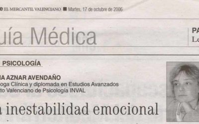 La inestabilidad emocional